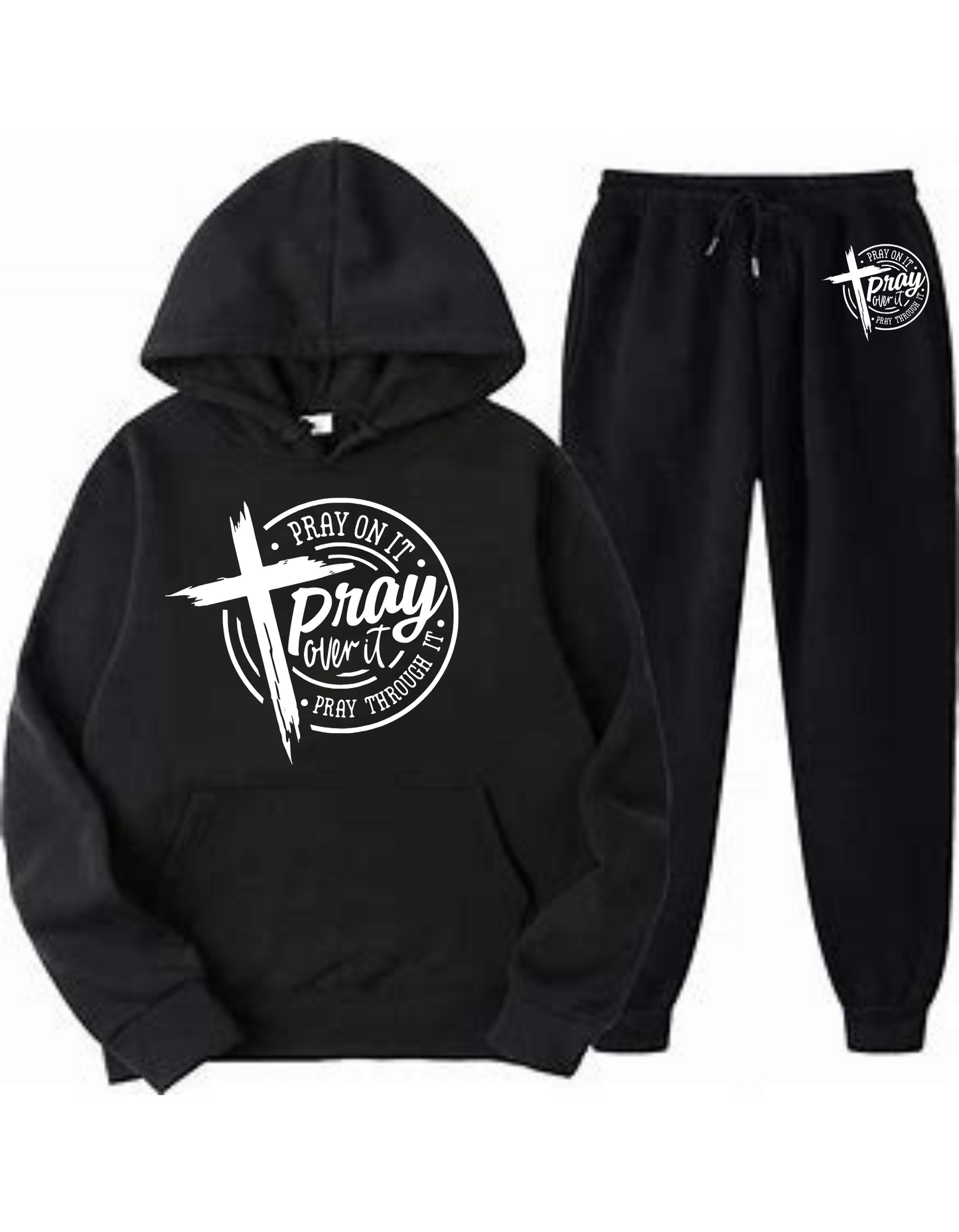Pray On It Inspirational Jogging Set