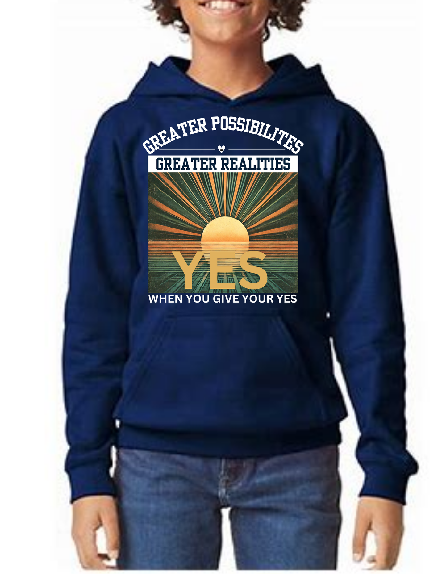 Greater Possibilities= Greater Realities Hoodie
