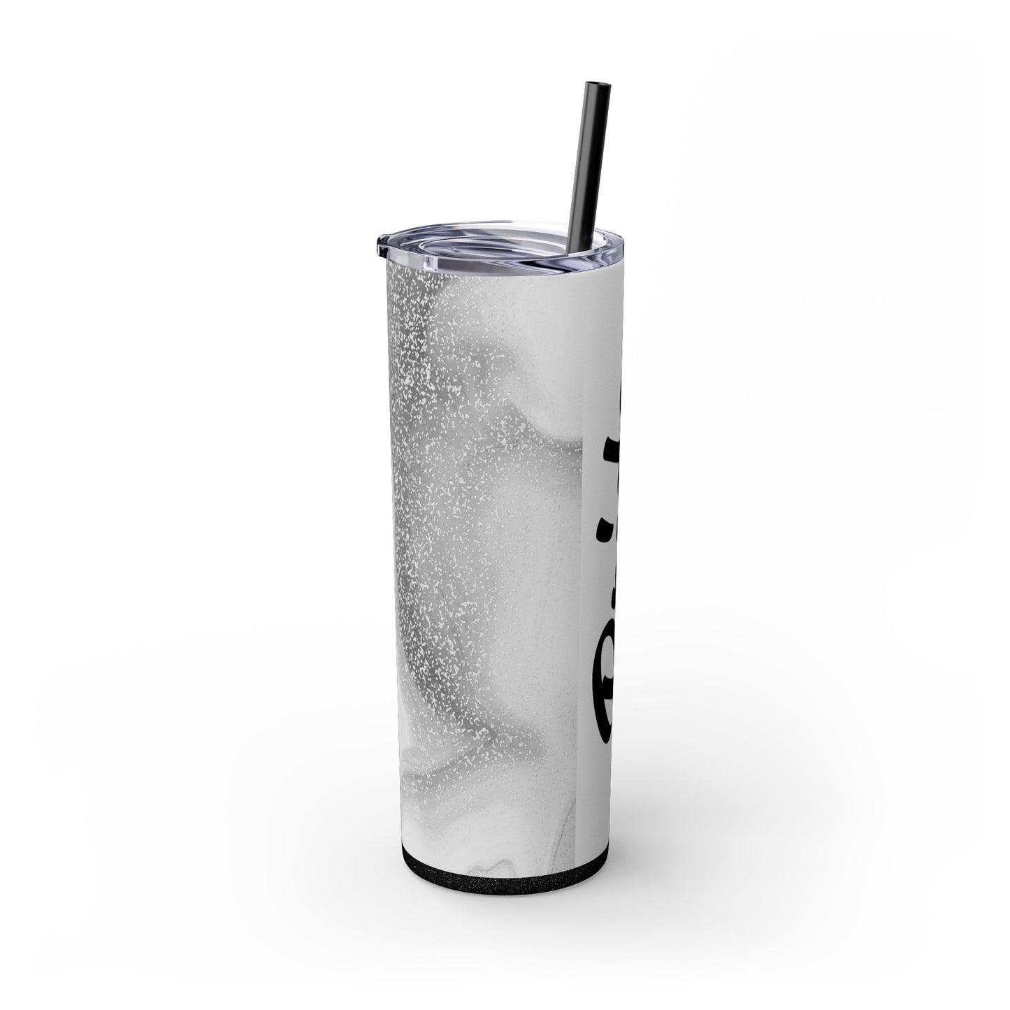 Bride Skinny Tumbler, 20oz - Silver Wedding Formal Bridal Gift, Drinkware, Bridal Party Favors, Bachelorette Gift, Wedding Anniversary Gifts