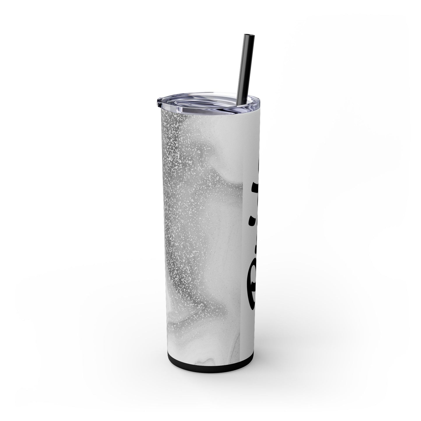 Bride Skinny Tumbler, 20oz - Silver Wedding Formal Bridal Gift, Drinkware, Bridal Party Favors, Bachelorette Gift, Wedding Anniversary Gifts