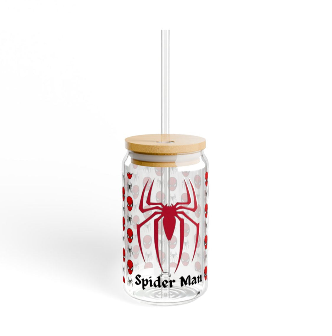 Heroic Web Crawler Glass Cup