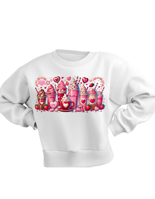 "All Booked for Valentines" Cozy Sweat Shirt