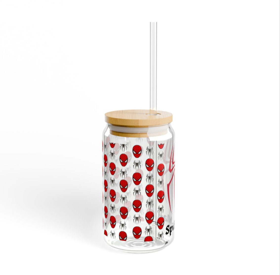 Heroic Web Crawler Glass Cup