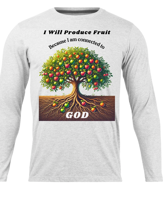 “Faith-Based ‘I Will Produce Fruit’ Sweatshirt”